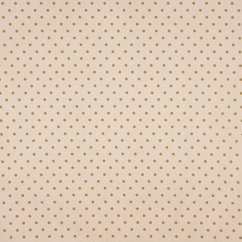 Popeline Imprimé Flamenco Pois 10mm Tan - Ribes y Casals