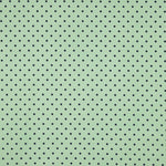 Popeline Pois Imprimé Flamenco 10mm Vert Clair - Ribes y Casals