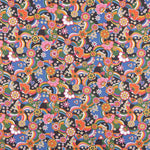 Retal Popelín Estampado Flor Fancy 40x140 cm - Ribes y Casals