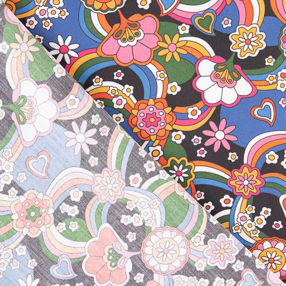 Popeline Fleur Fantaisie - Ribes y Casals