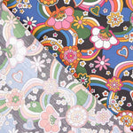 Retal Popelín Estampado Flor Fancy 40x140 cm - Ribes y Casals