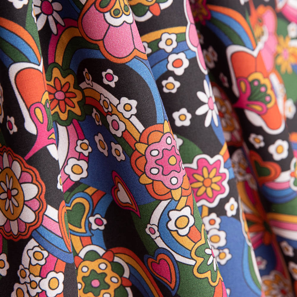 Popeline Fleur Fantaisie - Ribes y Casals