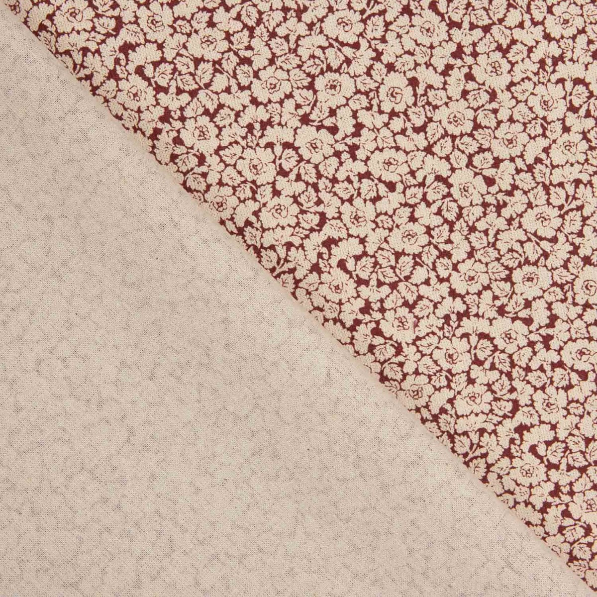 Popeline imprimée Florette Grana - Ribes y Casals