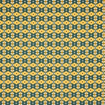 Popeline Géo Ocre - Ribes y Casals