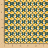 Popeline Géo Ocre - Ribes y Casals