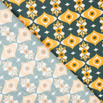 Popeline Géo Ocre - Ribes y Casals