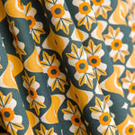 Popeline Géo Ocre - Ribes y Casals