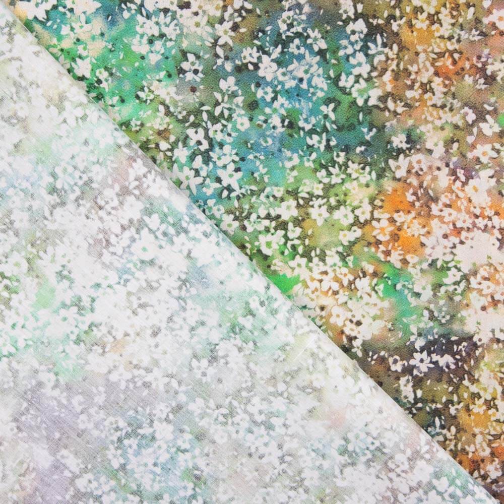 Retal Popelín Estampado Primavera 130x140 cm - Ribes y Casals