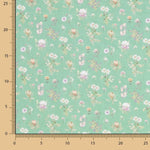 Popeline imprimée début du printemps - Ribes y Casals