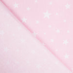 Popeline Étoiles Rose - Ribes y Casals