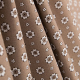 Popeline Fleur Vintage Beige - Ribes y Casals