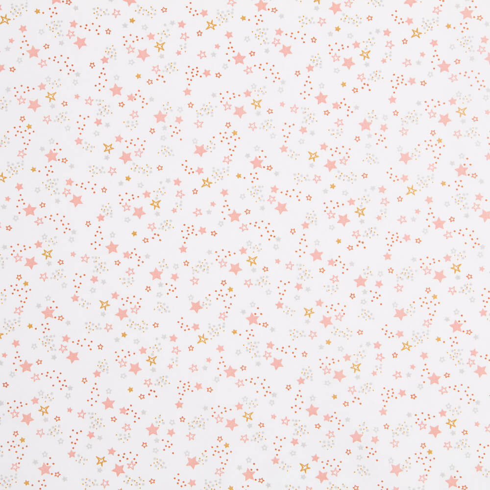 Popeline Galaxy Rose Oeko-Tex® - Ribes y Casals