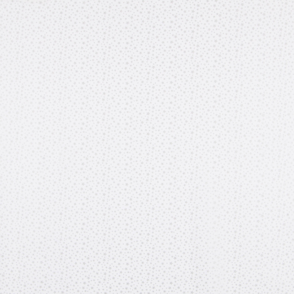 Popeline Galaxie Lurex Blanc - Ribes y Casals