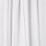 Popeline Galaxie Lurex Blanc - Ribes y Casals