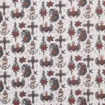 Popeline Gothic Tatto - Ribes y Casals