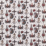 Popeline Gothic Tatto - Ribes y Casals