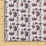 Popeline Gothic Tatto - Ribes y Casals