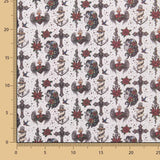 Popeline Gothic Tatto - Ribes y Casals