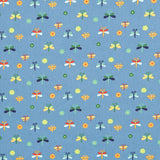 Popeline Insectes Bleu - Ribes y Casals