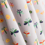 Popeline Insectes Gris - Ribes y Casals