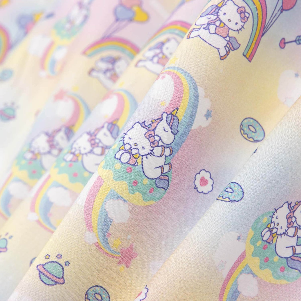 Popeline sous licence Hello Kitty et Pony - Ribes y Casals