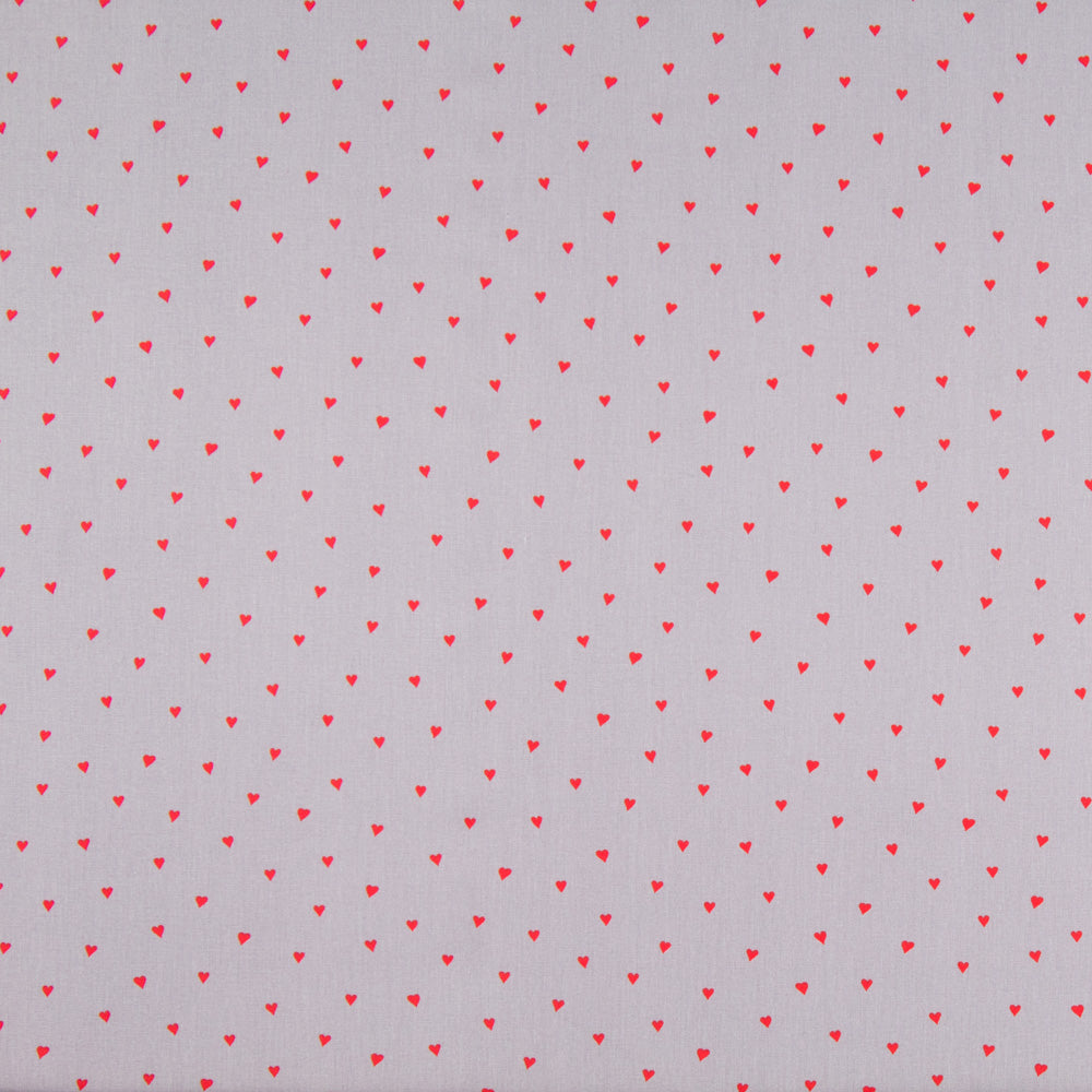 Popeline Love Gris - Ribes y Casals