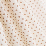 Popeline Pois Beige - Ribes y Casals