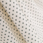 Popeline Pois Gris - Ribes y Casals