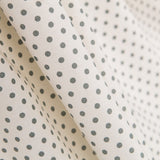 Popeline Pois Gris - Ribes y Casals