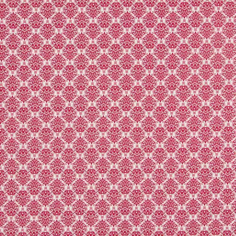 Popeline Médiévale Rouge - Ribes y Casals