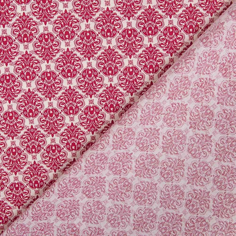 Popeline Médiévale Rouge - Ribes y Casals