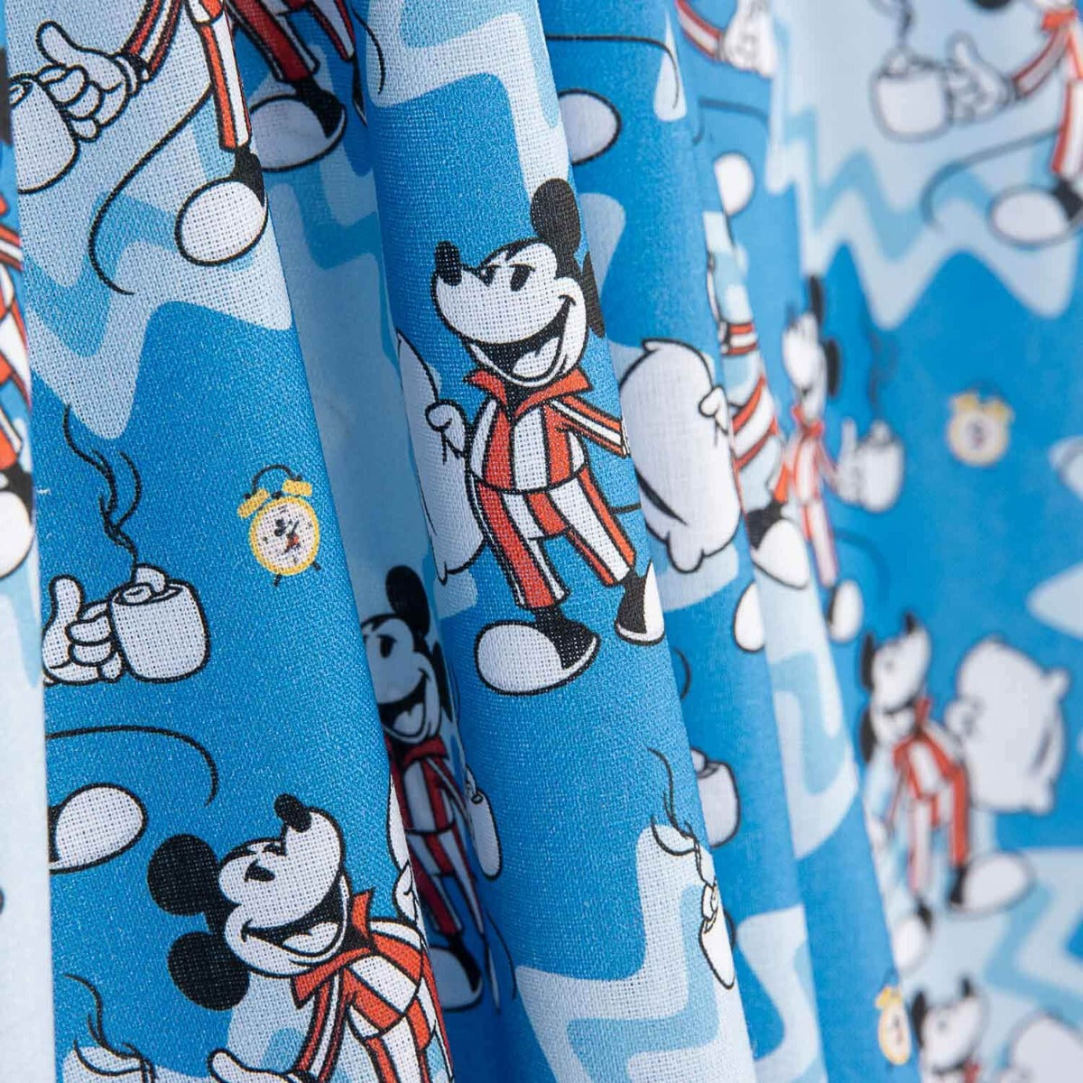 Popelín Cretona Mickey Pijama - Ribes y Casals