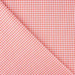 Popeline Mini Carreaux Vichy Corail - Ribes y Casals
