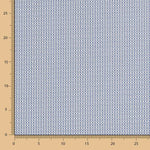 Popeline Mini Géo Bleu - Ribes y Casals