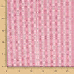 Popeline Mini Géo Rouge - Ribes y Casals