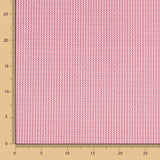 Popeline Mini Géo Rouge - Ribes y Casals