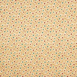 Popeline de Noël étoile dorée - Ribes y Casals