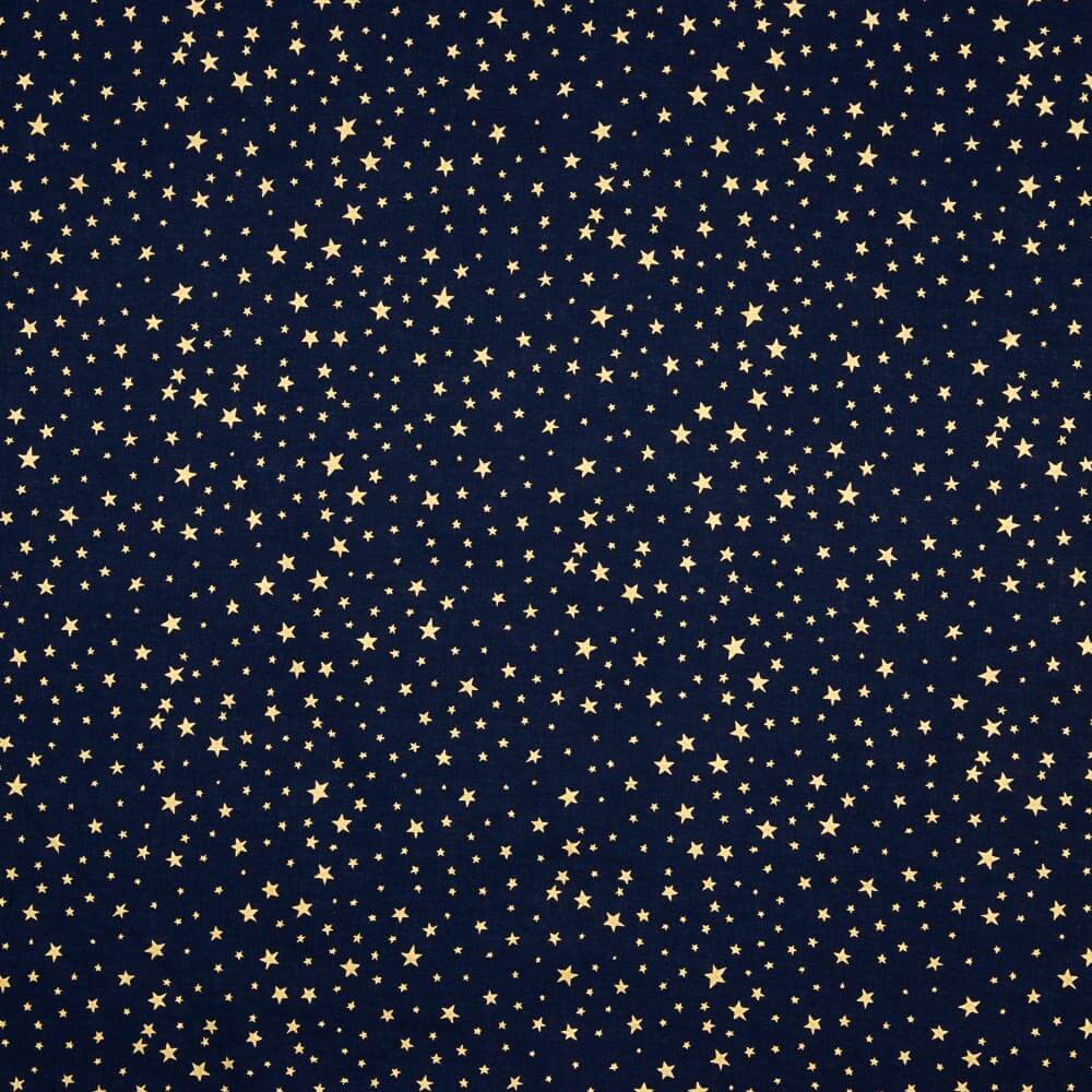 Popeline de Noël Nuit étoilée - Ribes y Casals