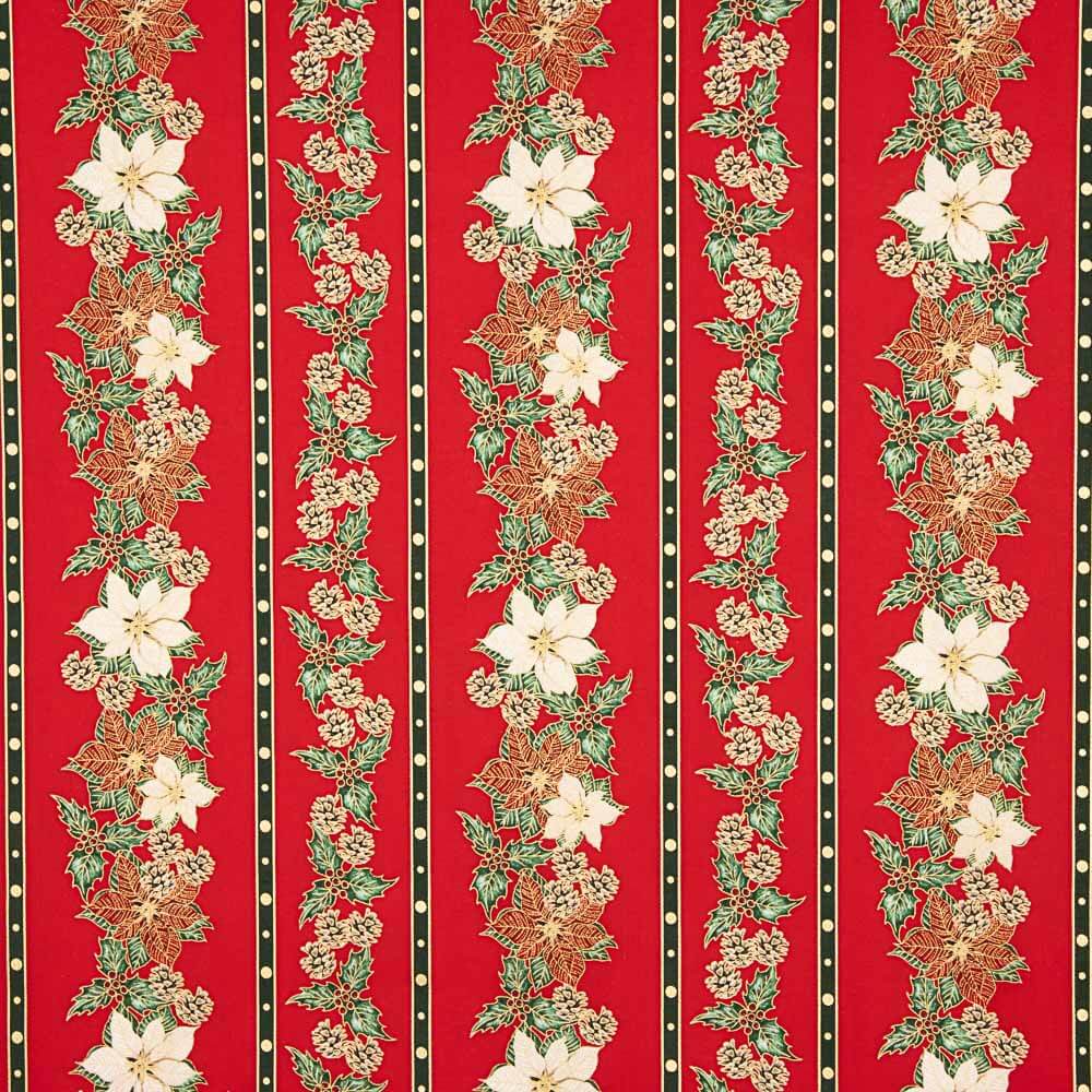 Popeline Guirlande De Noël Rouge - Ribes y Casals