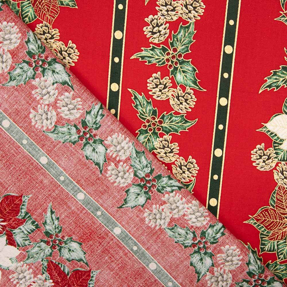 Popeline Guirlande De Noël Rouge - Ribes y Casals