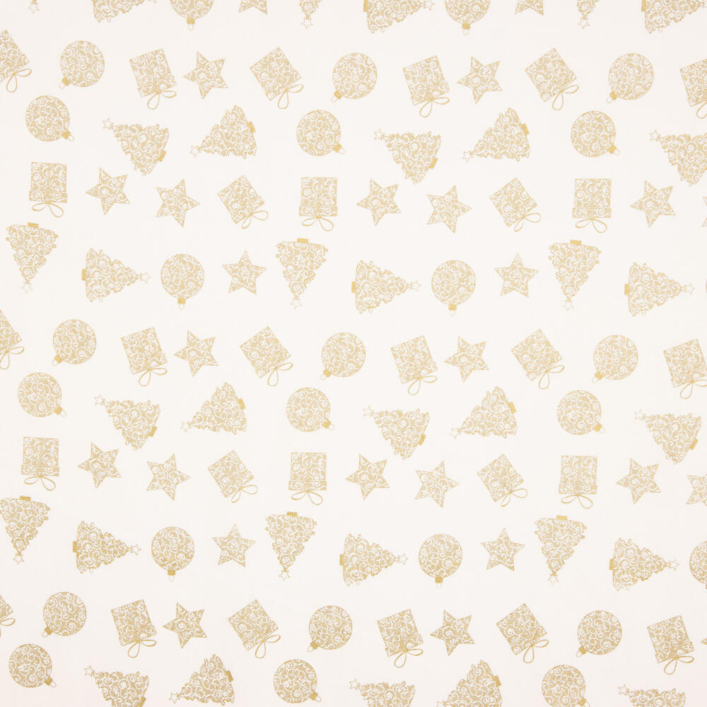 Popeline Cadeaux de Noël Ecru - Ribes y Casals