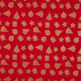 Popeline Cadeaux de Noël Rouge - Ribes y Casals