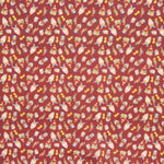 Popeline de Noël Rois Mages Rouge - Ribes y Casals