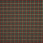 Popeline De Noël Tartan Lurex Rouge Et Vert - Ribes y Casals