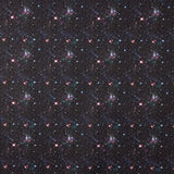 Popeline de Coton Galaxie Noir - Ribes y Casals