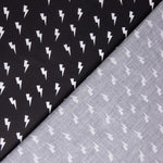 Popeline de Coton Eclair Noir - Ribes y Casals