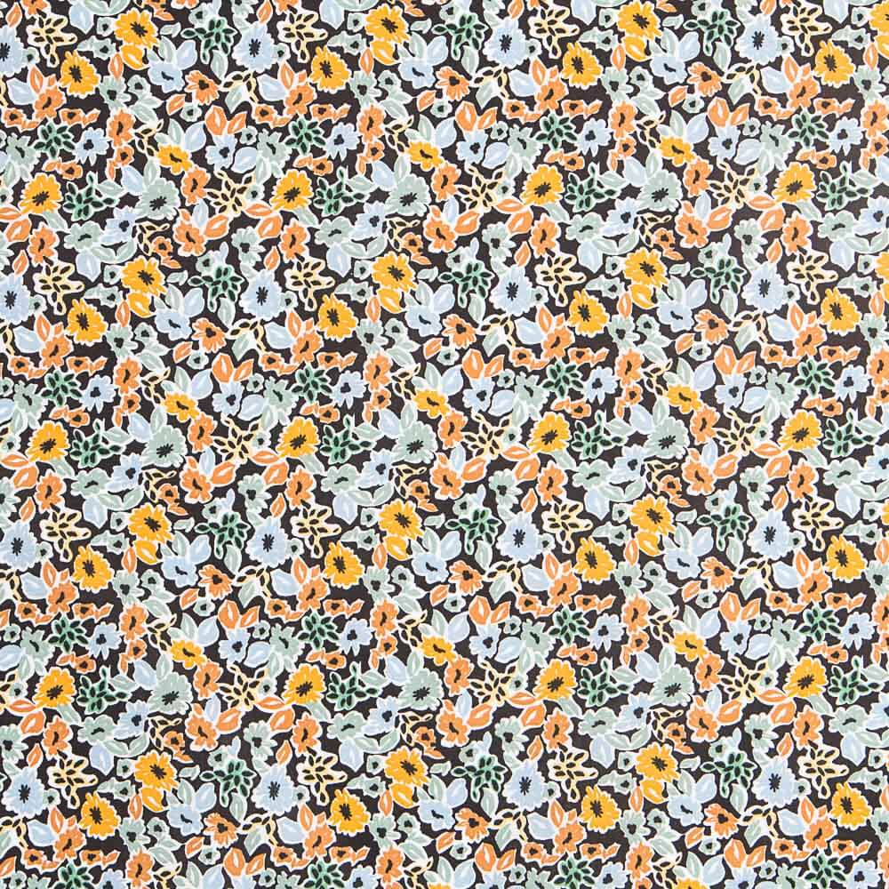 Oeko Tex Popeline Marnie Ocre - Ribes y Casals