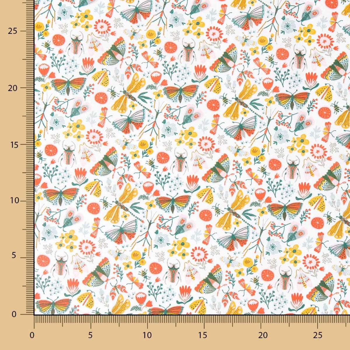 Oeko Tex Neverland Popeline Blanc - Ribes y Casals