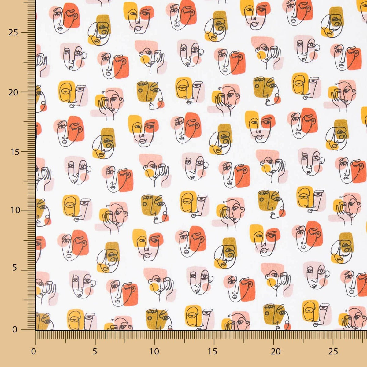 Oeko Tex Popeline Pablo Blanc - Ribes y Casals