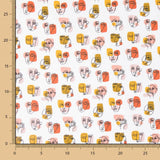 Oeko Tex Popeline Pablo Blanc - Ribes y Casals